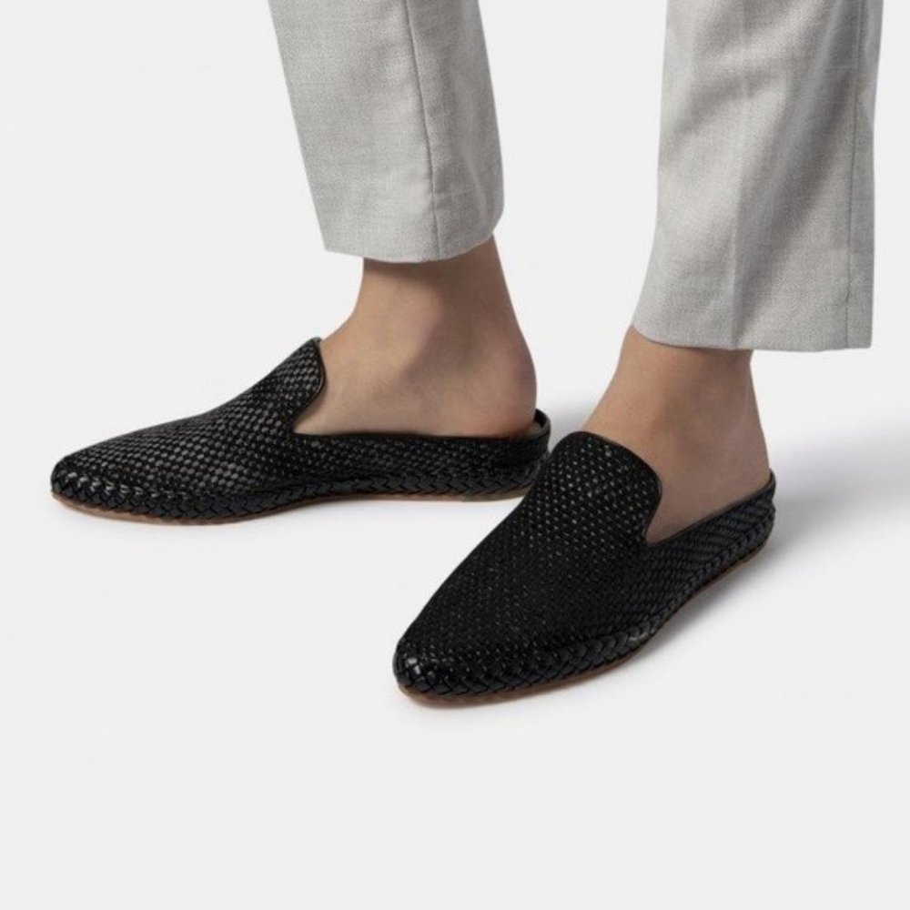 DOLCE VITA Odis raffia flat mule Women Sz 7 US